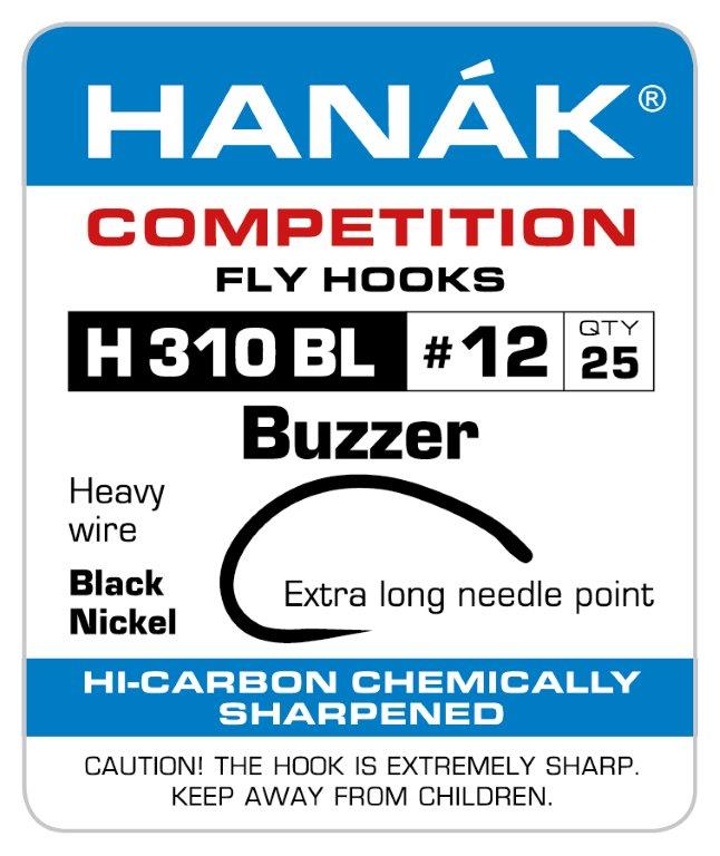Hanak H310BL Buzzer Fly Hooks