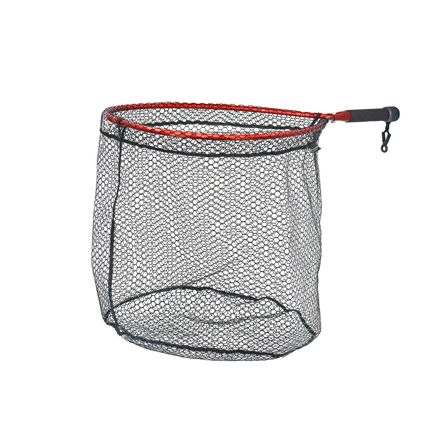 McLean R111-OR Short Handle Weigh Net, Rubber (M) Orange