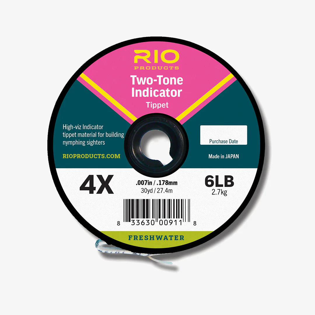 Rio Two-Tone Indicator Tippet Pink/Yellow