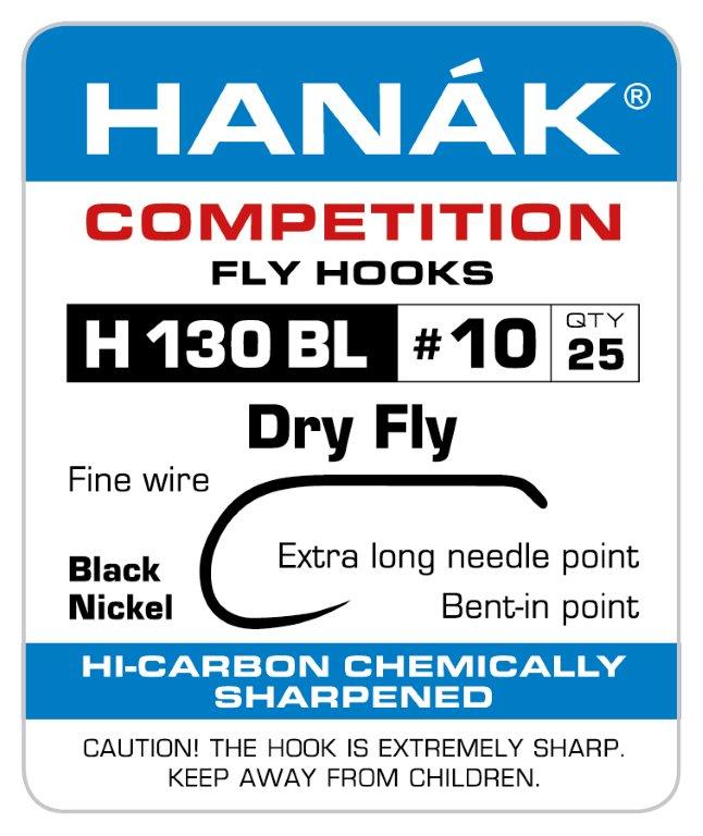 Hanak H130BL Dry Fly Hooks