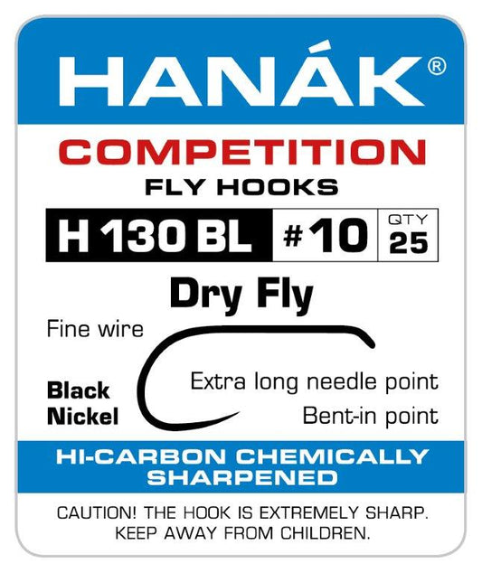 Hanak H130BL Dry Fly Hooks
