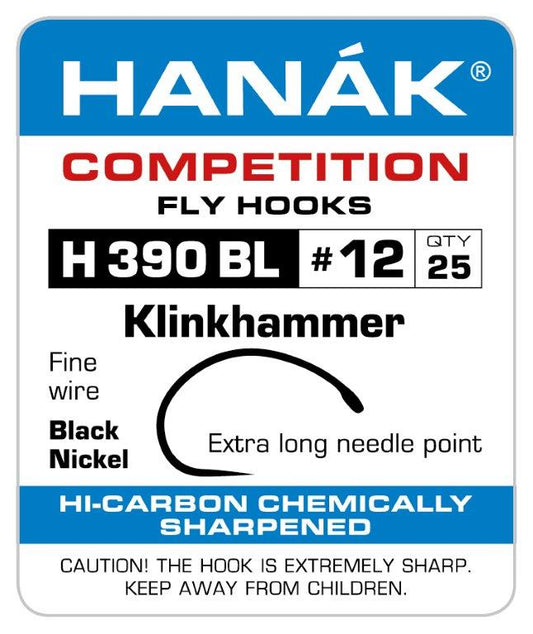 Hanak H390BL Klinkhammer Fly Hooks