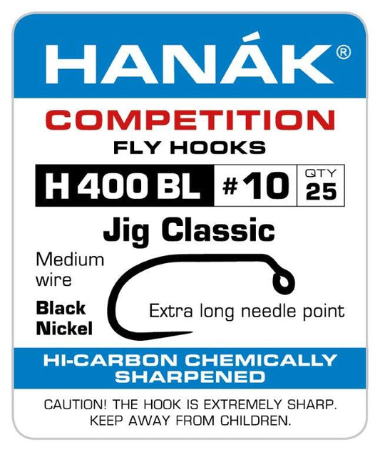 Hanak H400BL Jig Classic Fly Hooks