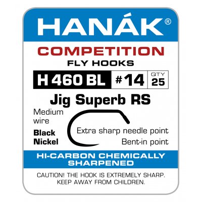 Hanak H460BL Jig Superb RS Fly Hooks