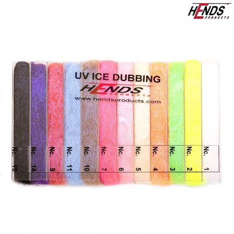Hends UV Ice Dubbing No1 12-colours