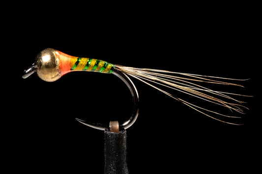 Manic Flies- GTB Perdigon Nymph, Olive