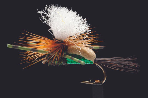 Manic Flies- Para Improved Humpy Green