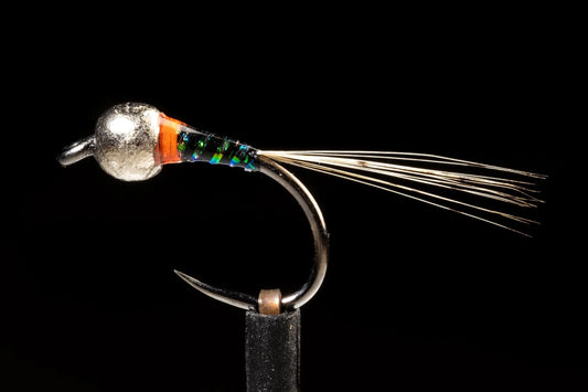 Manic Flies- STB Perdigon Nymph, Black