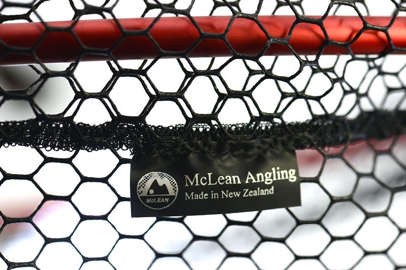 McLean R111-OR Short Handle Weigh Net, Rubber (M) Orange