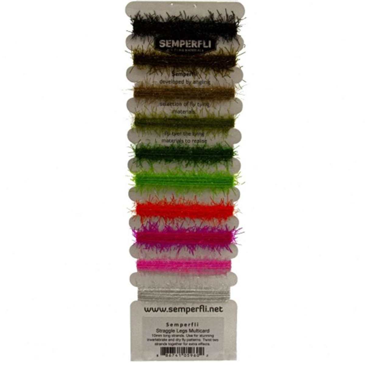 Semperfli Straggle Legs Multicard – Hamills Fly Store