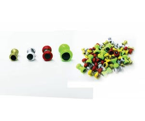 Wapsi Painted Dumbbell Lead Eyes Pkt-10
