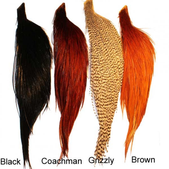 Whiting Bronze Half Cape Dry Fly Hackle