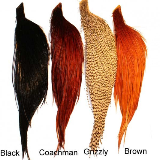 Whiting Bronze Half Cape Dry Fly Hackle