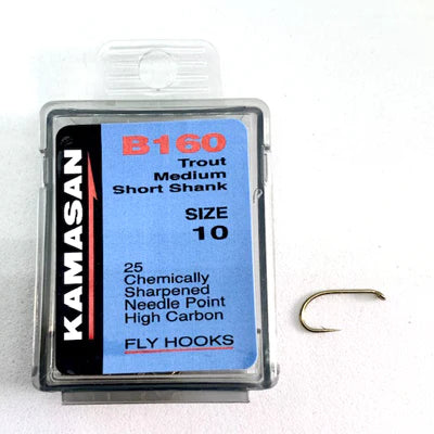 Kamasan B160 Short Shank Fly Hooks