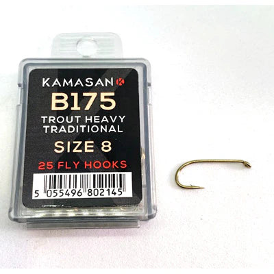 Kamasan B175 Traditional Heavy Fly Hooks